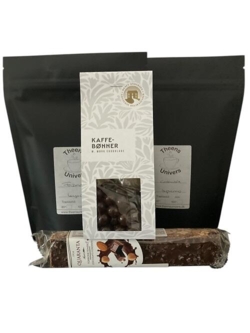 Kaffe, Kaffebønner & Nougatbar