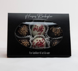 Hansens Romkugler 4 klassiske & 2 Hvid